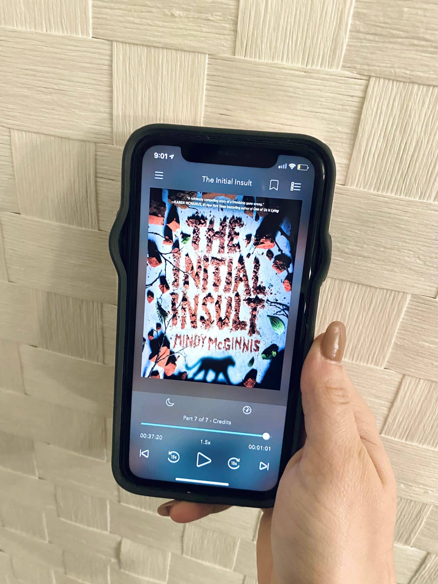 Book Review: The Initial Insult by Mindy McGinnis