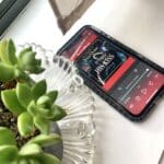 It's in His Kiss Audiobook on phone