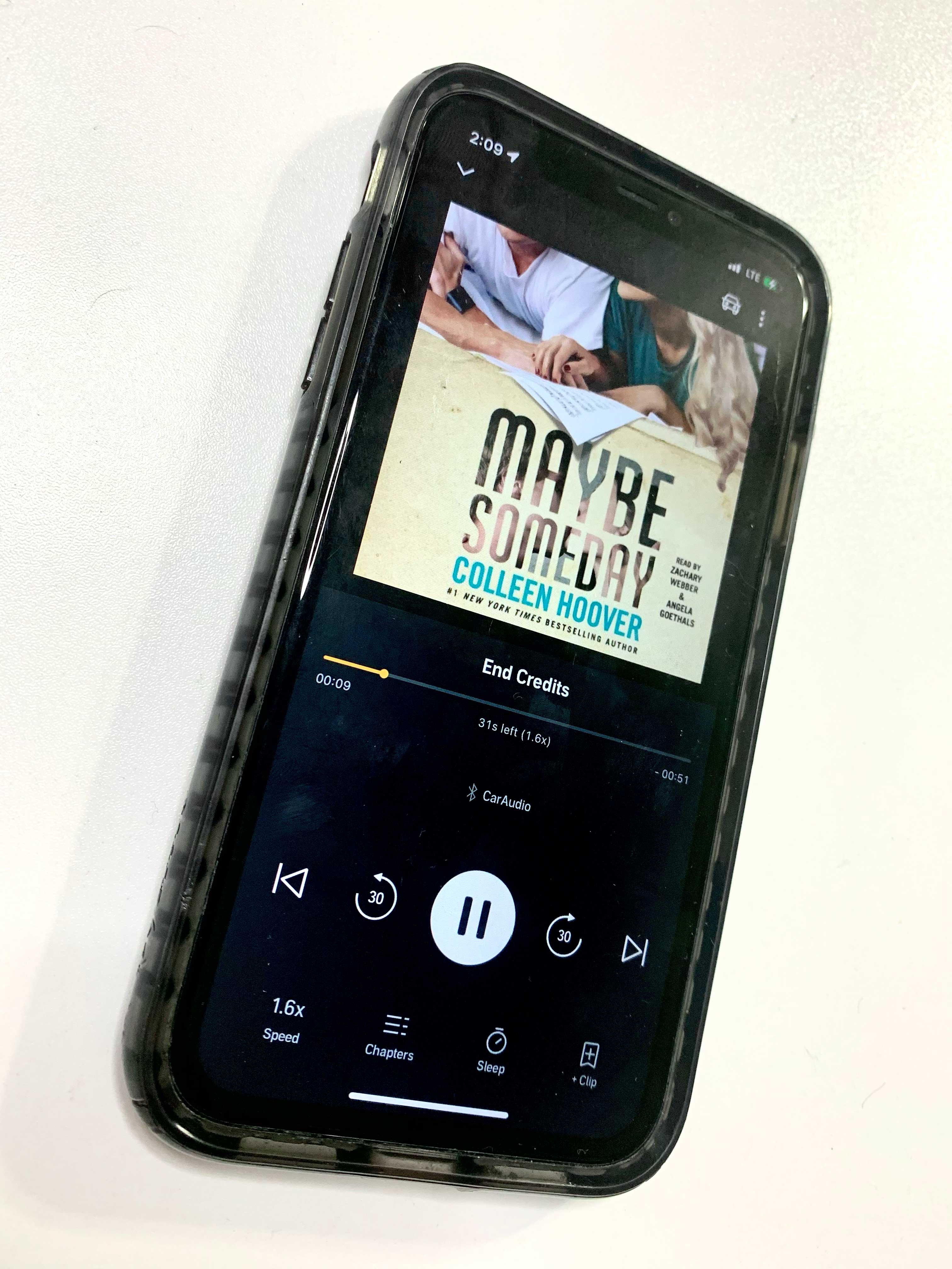 Maybe Someday Audiobook cover