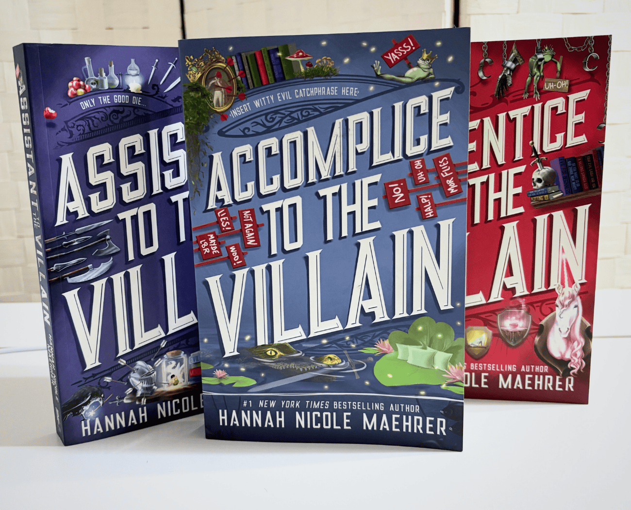 Book Review: Accomplice to the Villain by Hannah Nicole Maehrer