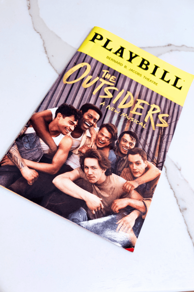 The Outsiders Playbill