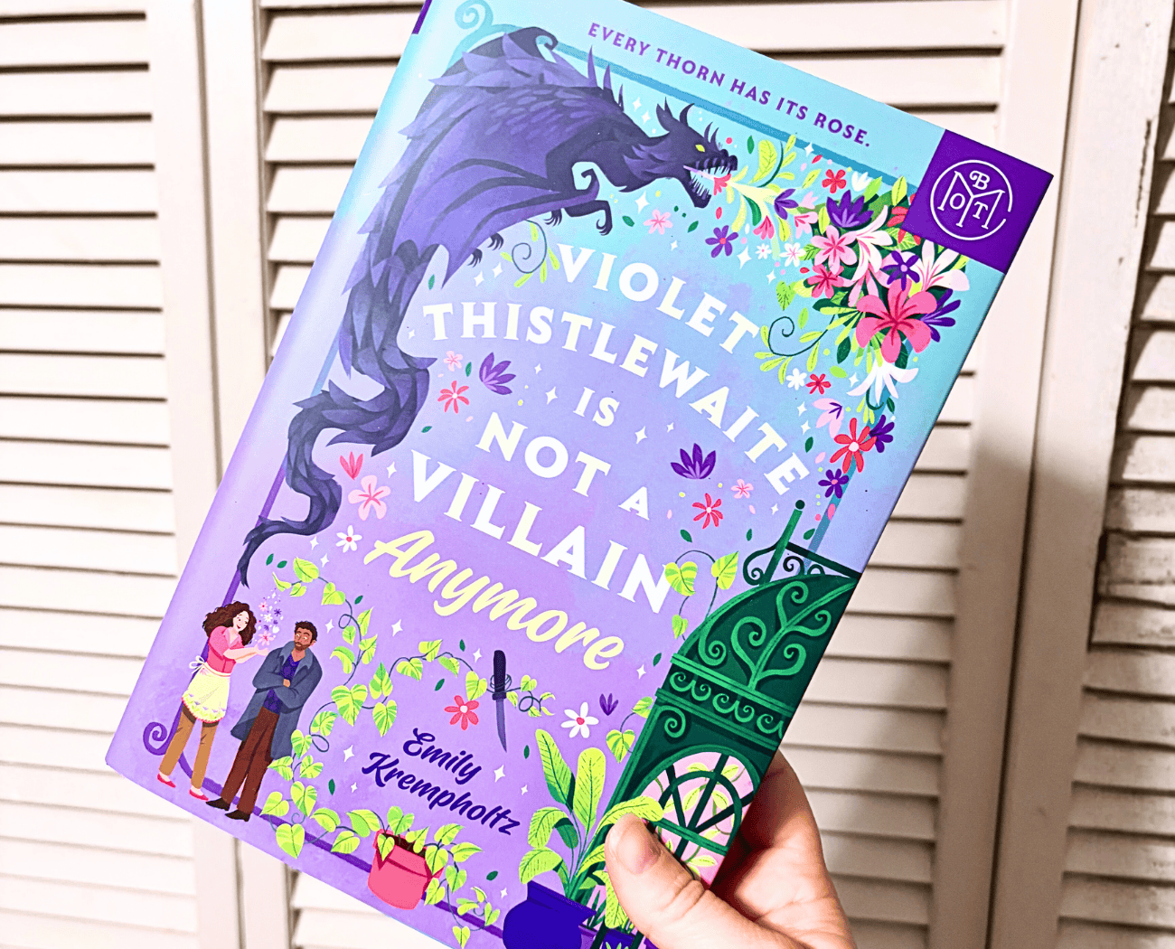 Book Review: Violet Thistlewaite is Not a Villain Anymore by Emily Krempholtz