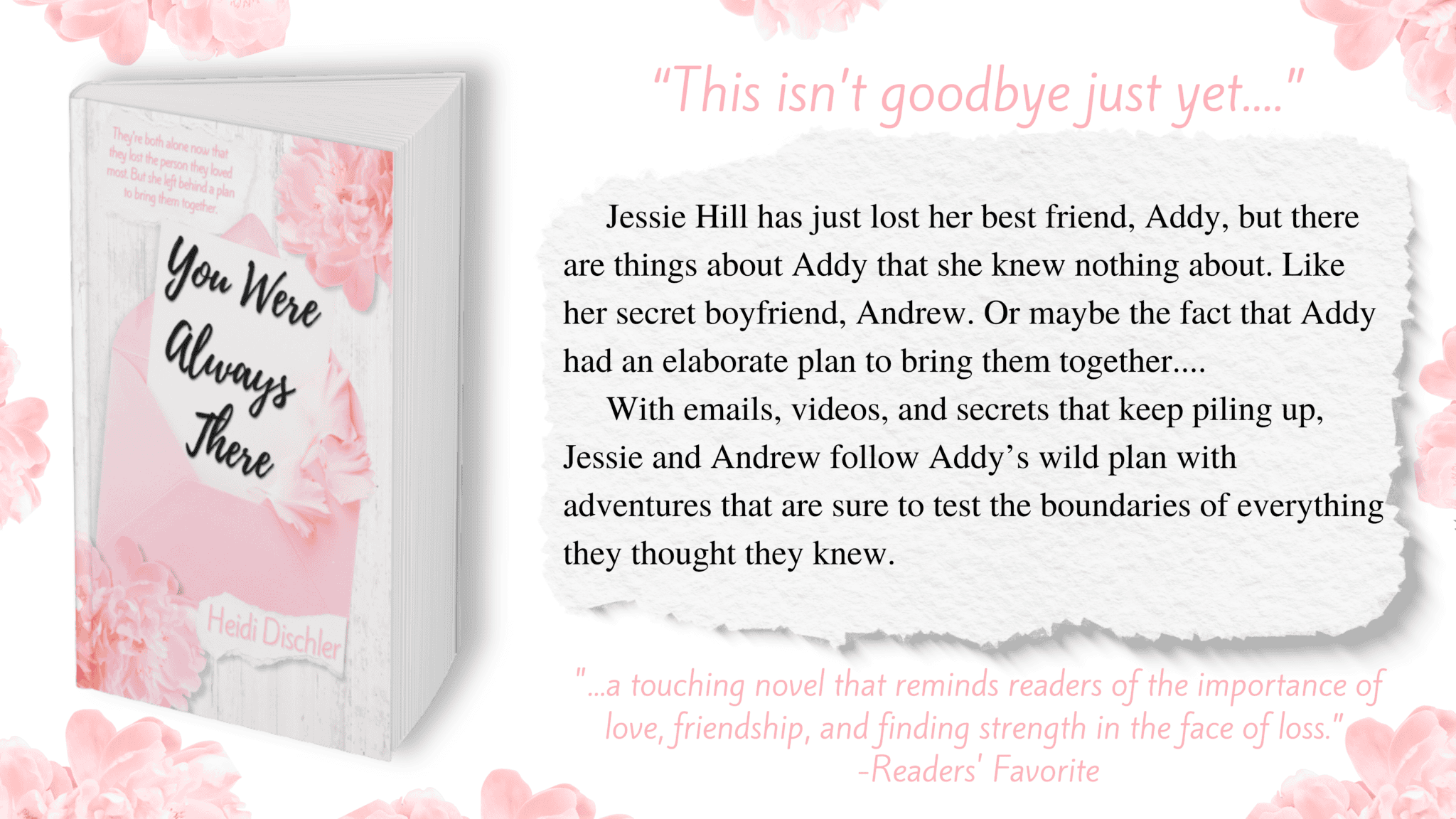 you were always there heidi dischler blog banner