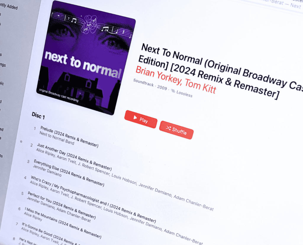 Next to Normal Musical