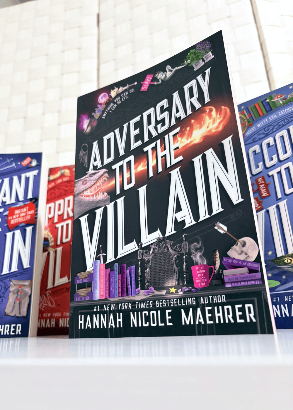 Book Review: Adversary to the Villain by Hannah Nicole Maehrer