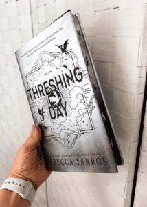 threshing day review rebecca yarros