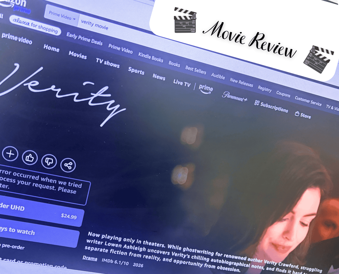 Movie Review: Verity (2026)